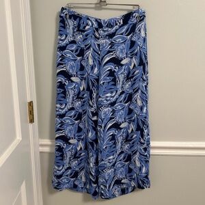 Lilly Pulitzer Wide Leg Capris